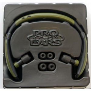 Активные беруши Pro Ears Stealth 28, NRR28dB, стерео, USB-зарядка, хаки-черные, 90гр.